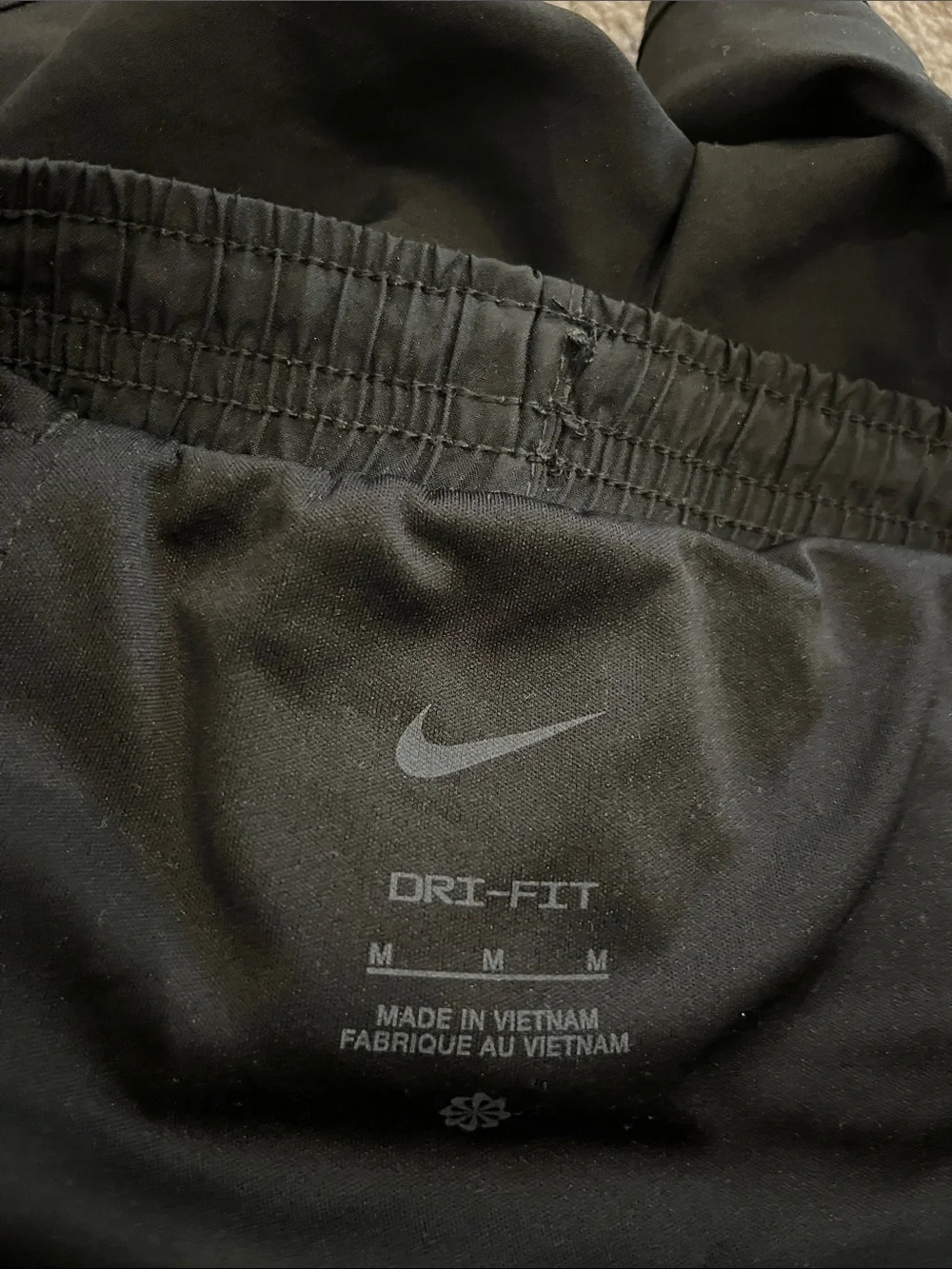 Nike Black Youth medium shorts